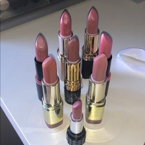 Bundle of various brands of lipstick